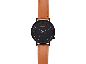 Black Coffee - heren horloge wyzer-horloges