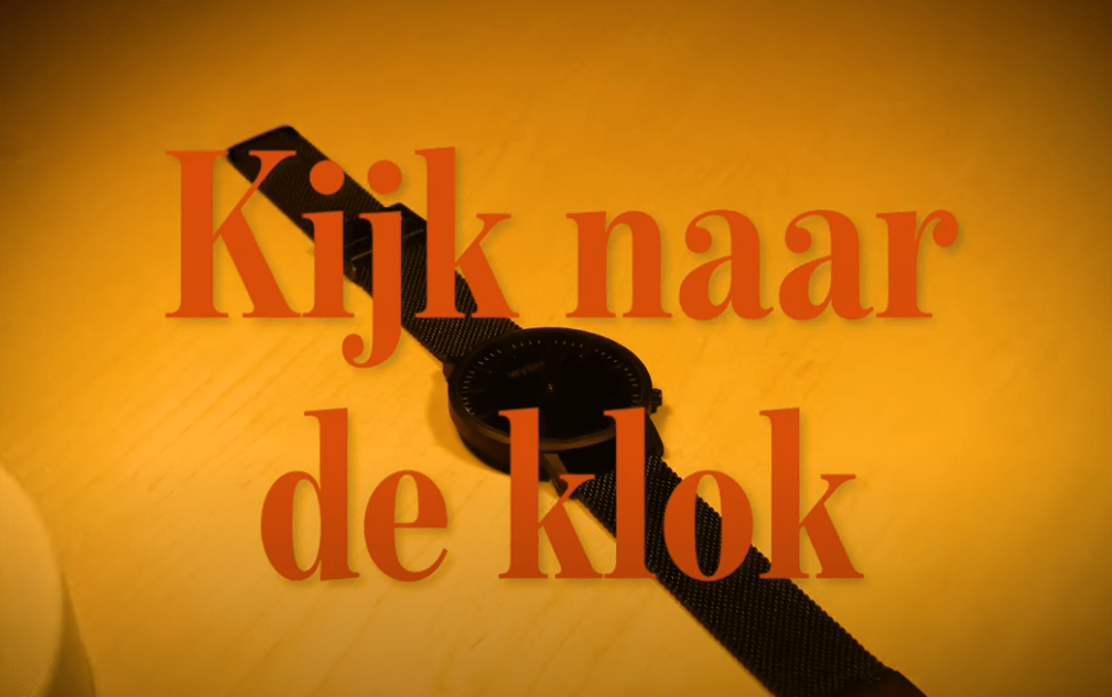 Een korte film over de vraag: "wat is tijd?" - Wyzer Horloges