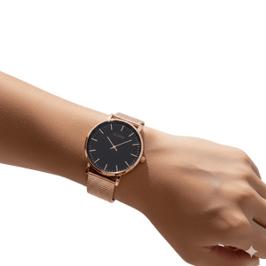Black Rosé - horloge dames - Wyzer Horloges