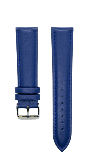 Horlogeband - Blauw/zilver - Mannen wyzer-horloges